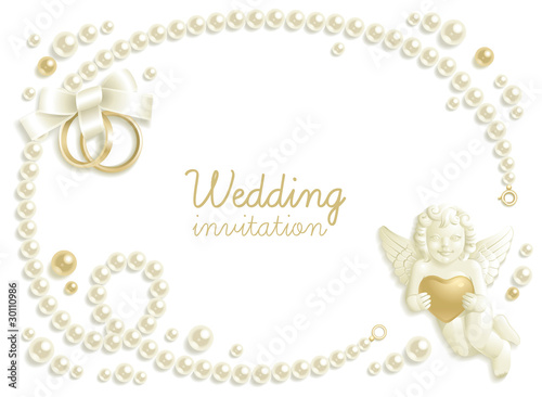 Wedding jewel background
