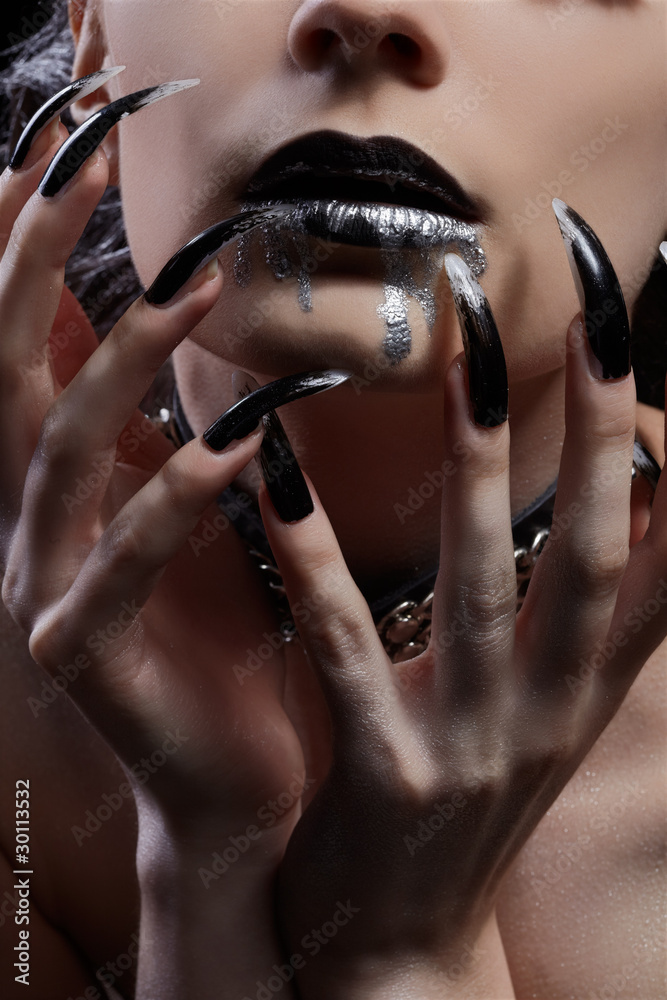 Fototapeta premium vulture girl