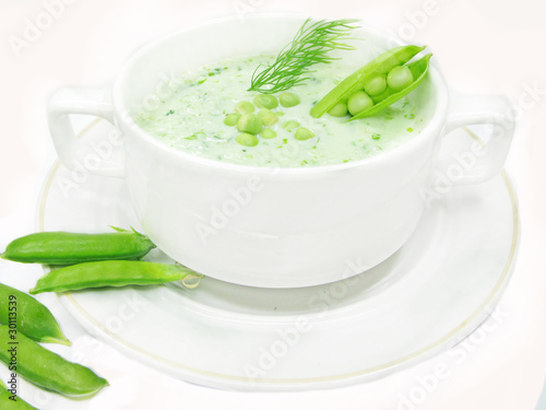 pea squash vegetable soup