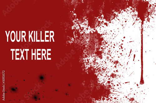 Blood spatters