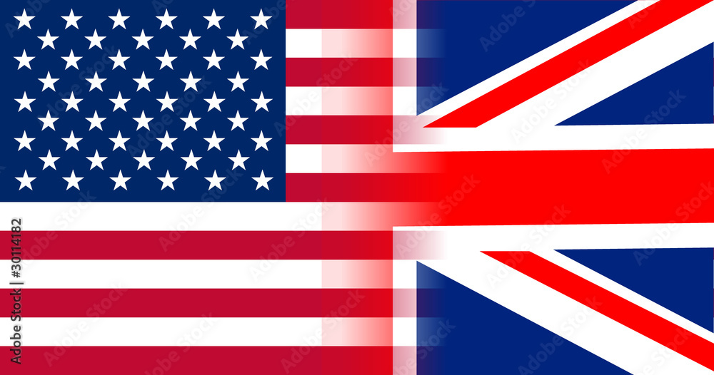 Fototapeta premium USA GB