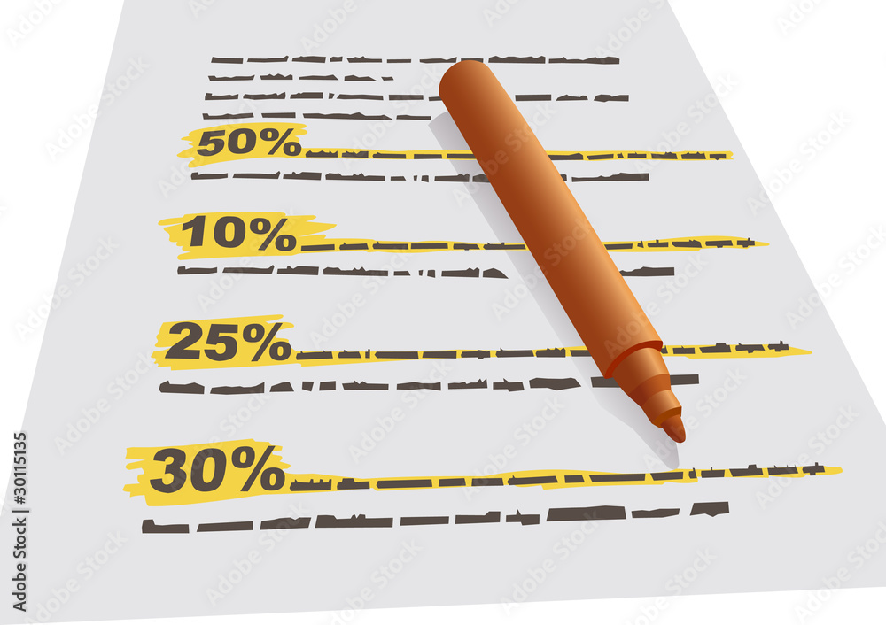 Discounts and a marker