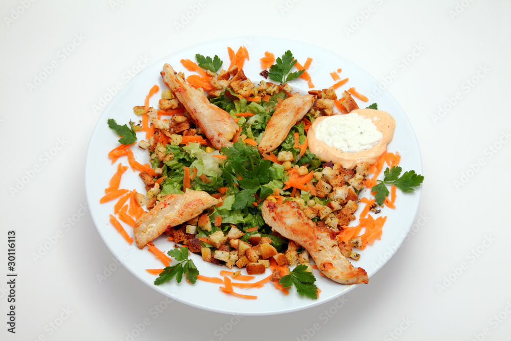 meksika usulü tavuk salata meksika usulü tavuk salata