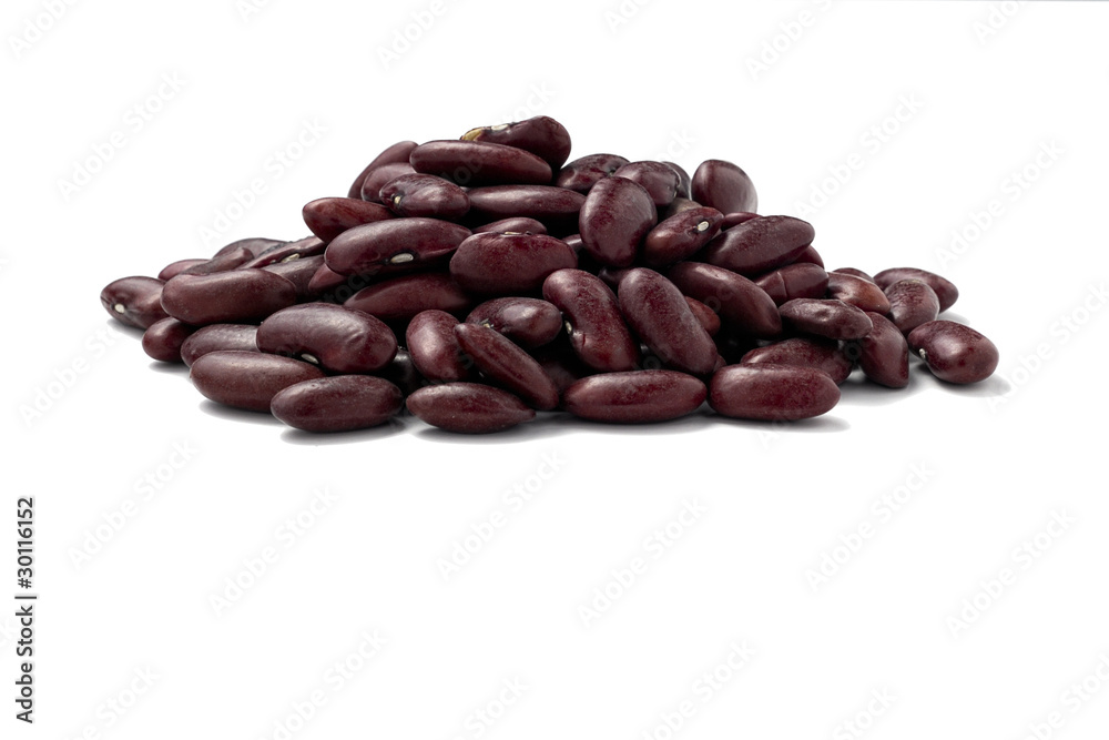 Red Kidney Beans side view Red Kidney Beans side view