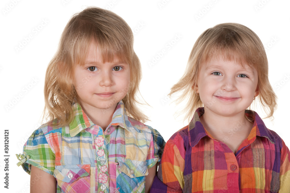 Smiling blonde girls Smiling blonde girls