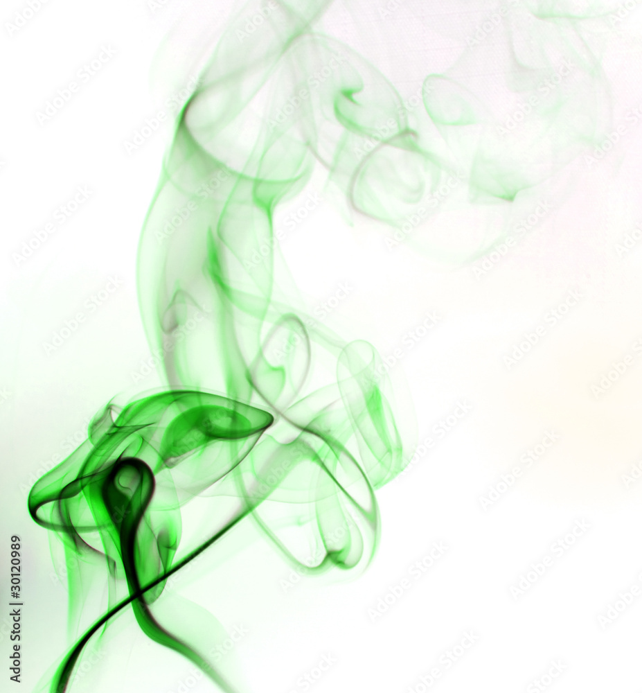 Obraz premium Green Smoke
