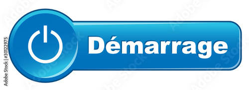 Bouton Web DEMARRAGE (démarrer start cliquer ici démarrer bleu)