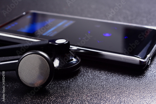 Obraz na płótnie mp3 player
