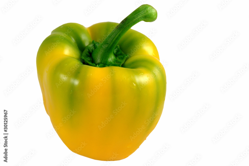 Peperone giallo. Yellow bell pepper Peperone giallo. Yellow bell pepper