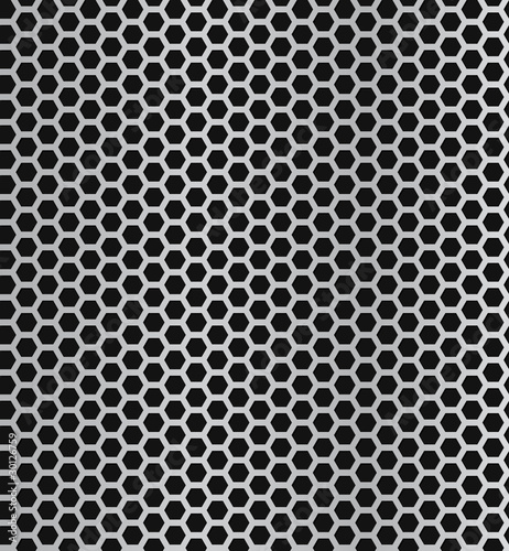 Vector Metal Grill Seamless Pattern