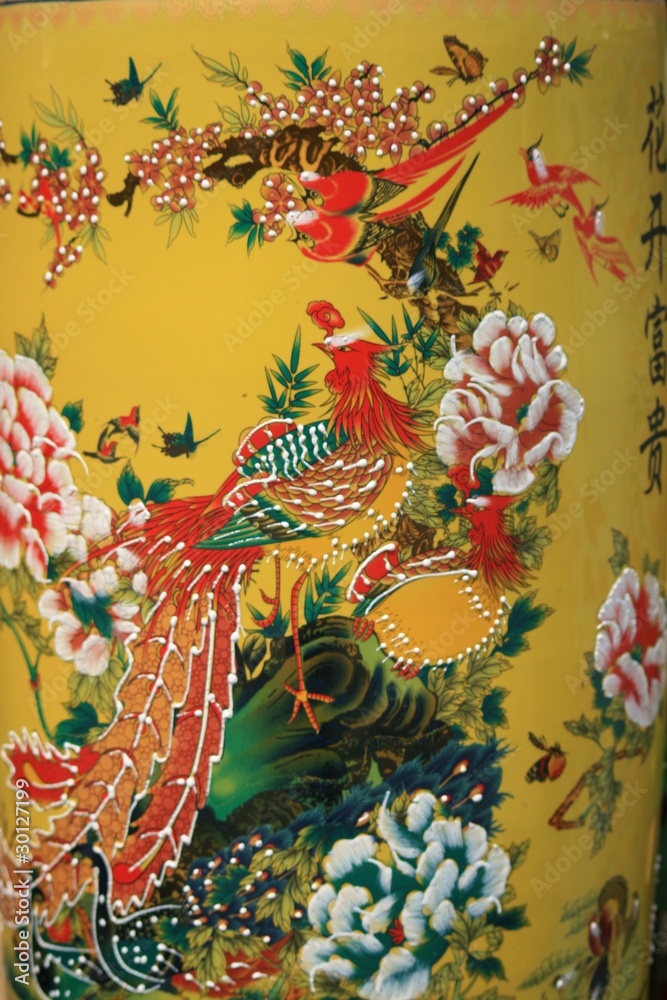 Chinese vase in Thailand.