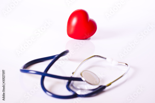 Stetoskop i serce