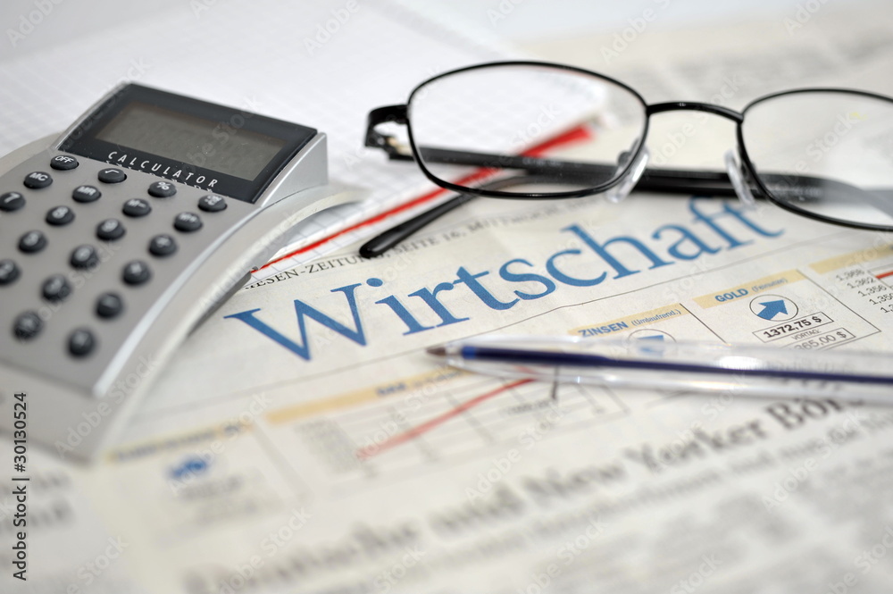 Wirtschaftsnachrichten und Börsenachrichten in der Zeitung Wirtschaftsnachrichten und Börsenachrichten in der Zeitung