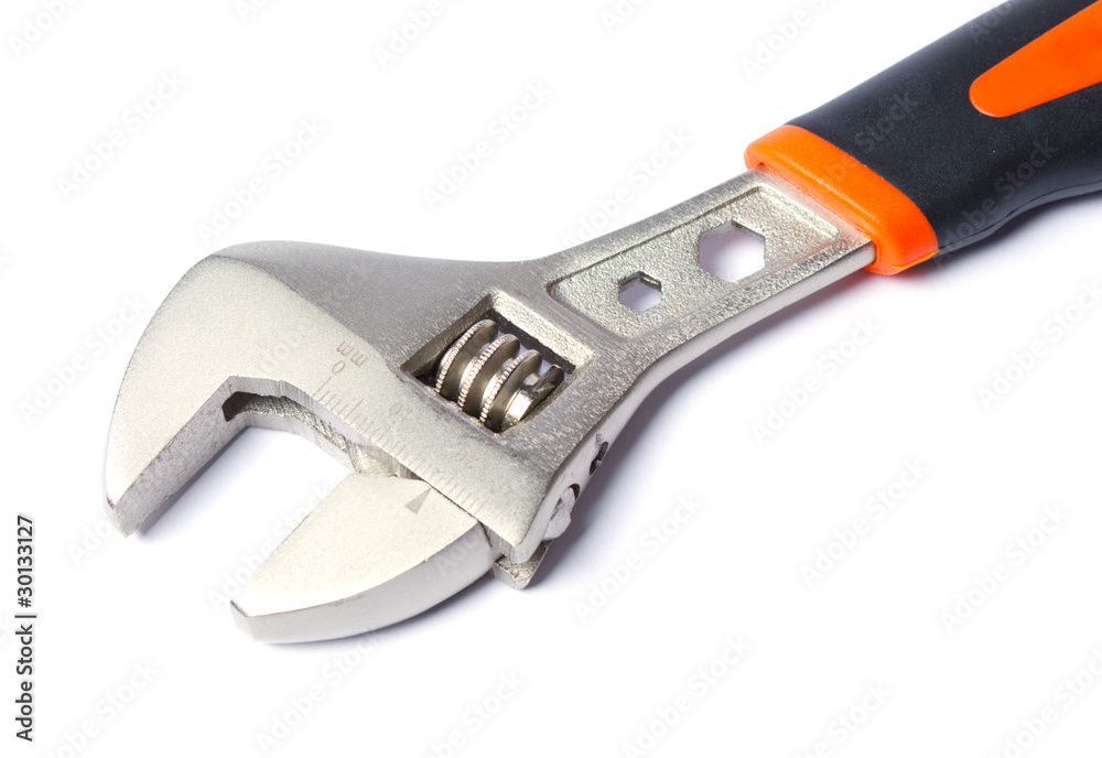 Obraz premium wrench isolated on white