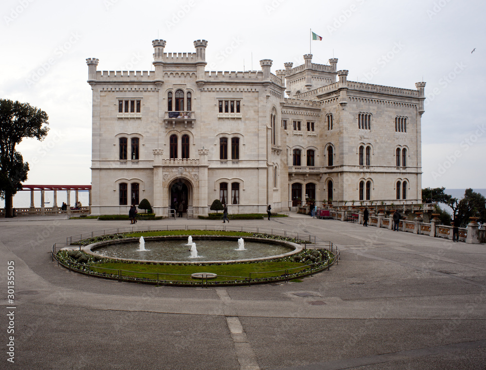 Obraz premium Castello di Miramare, Trieste