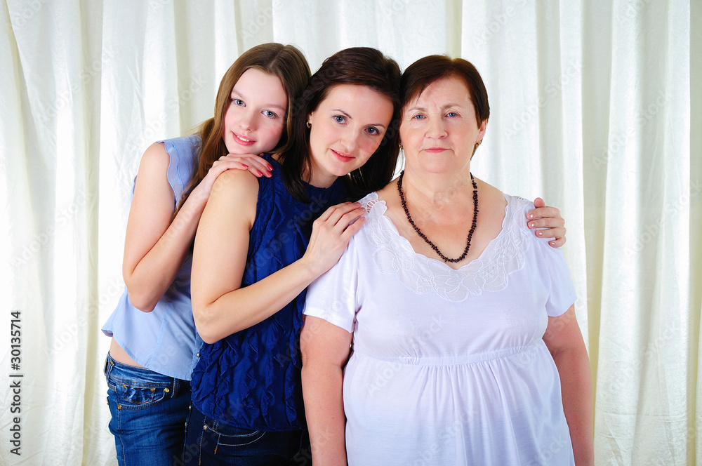 three generations of women together three generations of women together