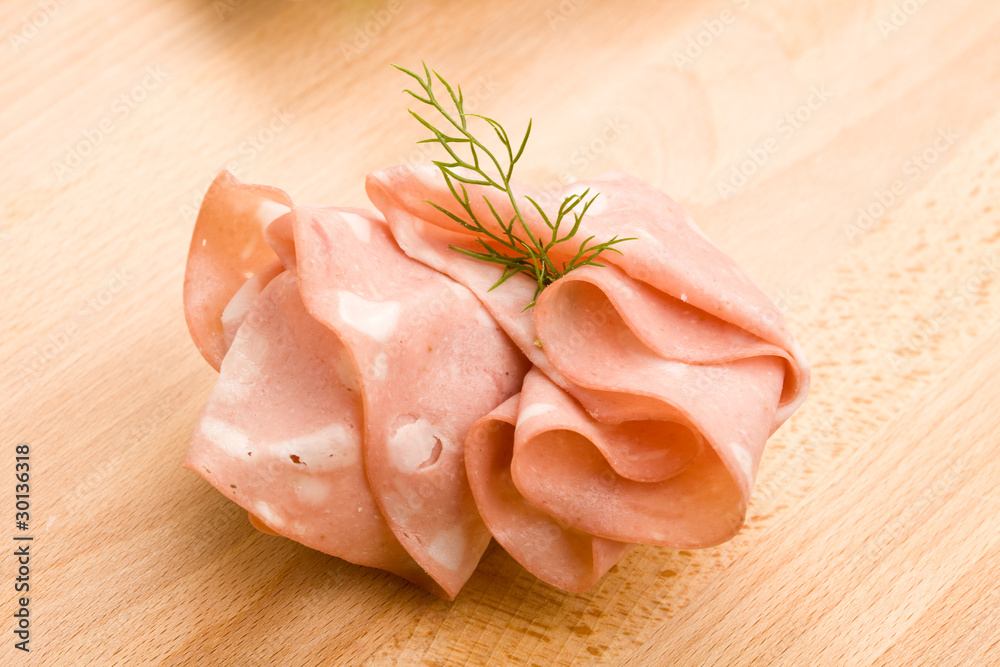 Panino con la Mortadella Bologna Stock Photo Adobe Stock