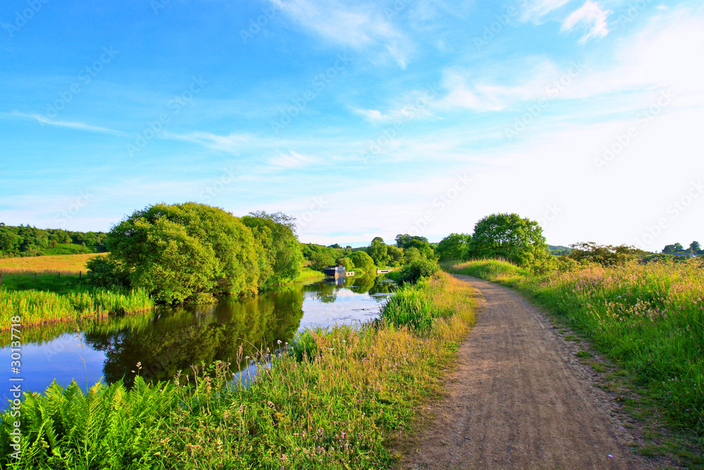 Forth and Clyde Canal in Scotland