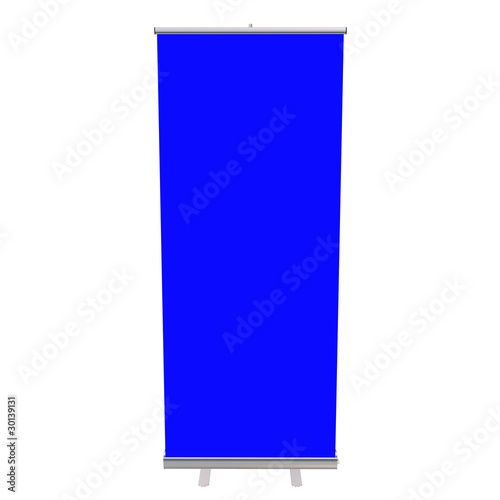 Roll-up Bluescreen replacable
