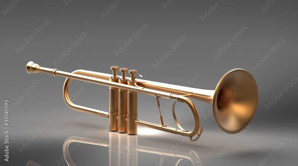 Obraz premium la trompette