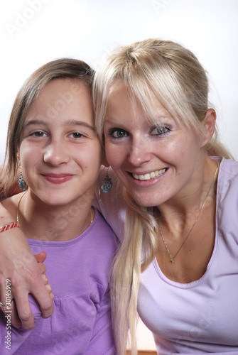 Complicity between mother and daughter