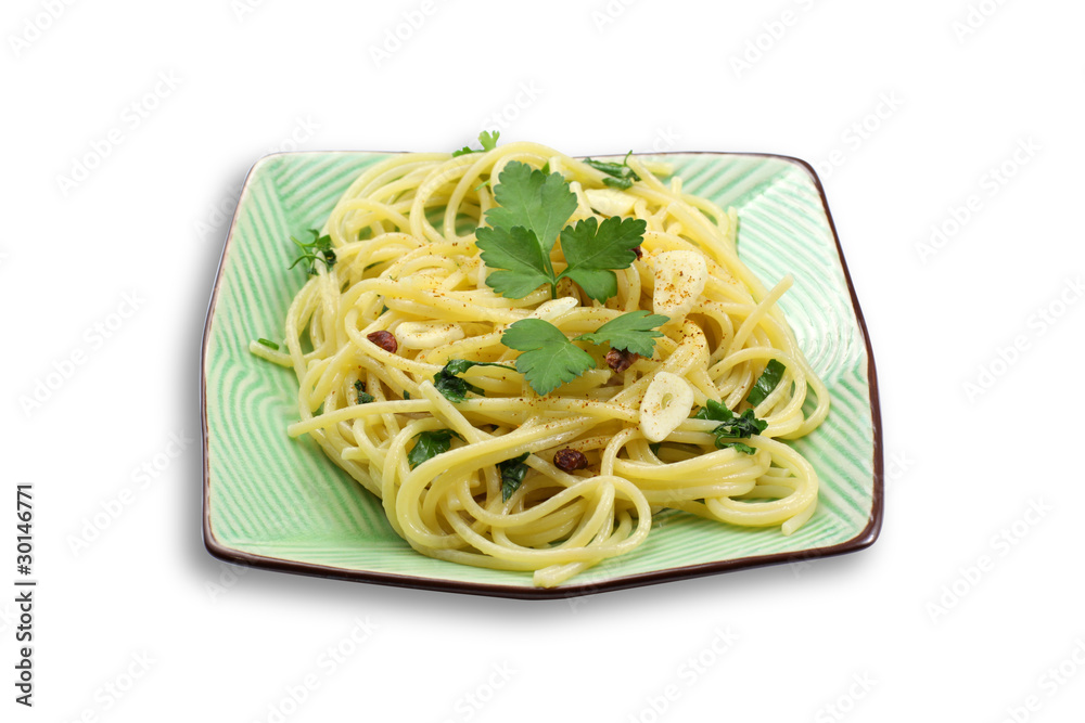 Pasta Aglio Olio Peperoncino - Pasta Garlic Oil Chilli Pasta Aglio Olio Peperoncino - Pasta Garlic Oil Chilli