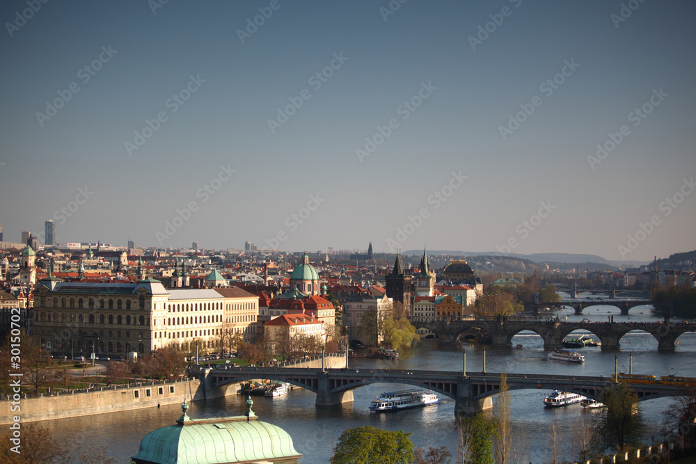 Naklejka premium charles bridge