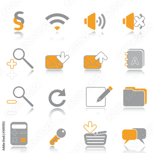 web Button Orange3