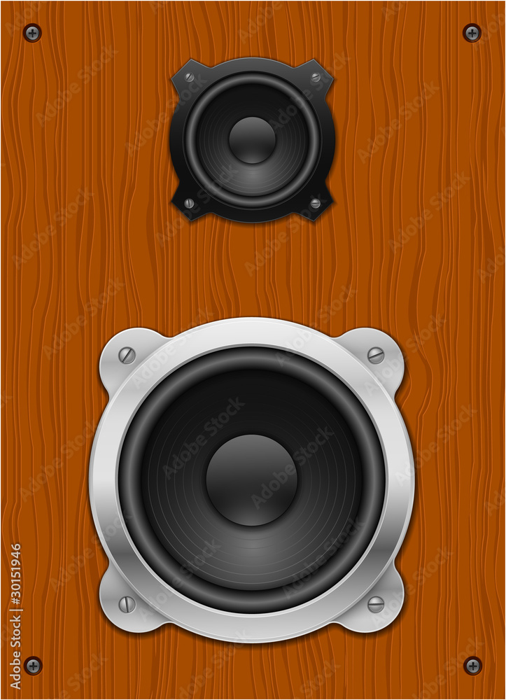 Classic speaker. Vector illustration. Classic speaker. Vector illustration.