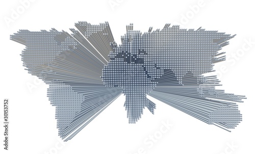 worldmap 3d