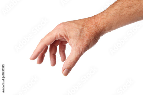 male hand
