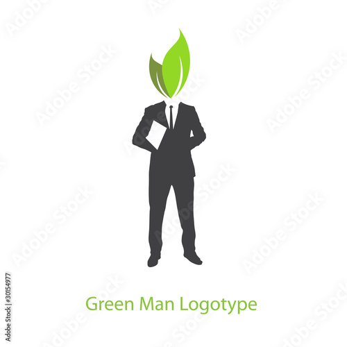 Logo Green man # Vector