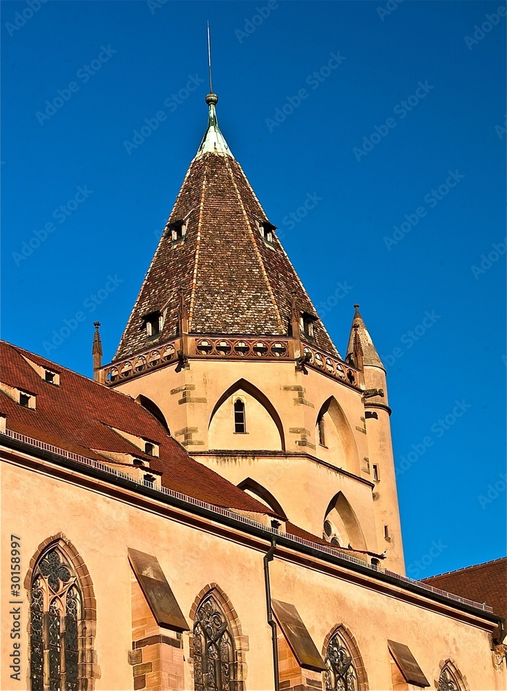 Tour de l'Église Saint-Thomas de Strasbourg - Thomaskirche