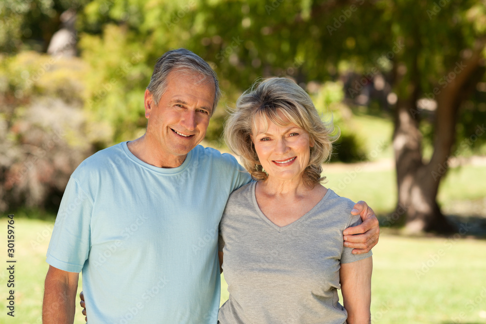 Portrait of a lovely senior couple Portrait of a lovely senior couple