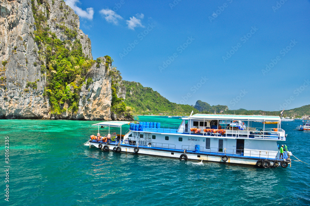 Boat for travel ,pru-ket-thailand