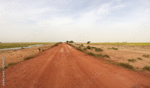 Foto Country road in Mali
