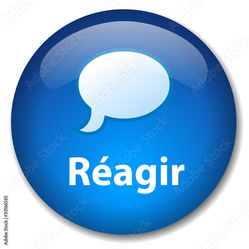 Bouton Web REAGIR (partager forum commentaire réaction opinions)