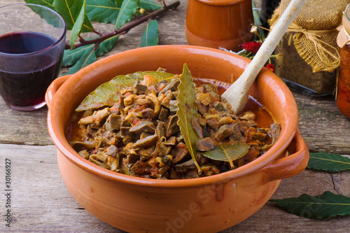 Coratella di agnello-zeffritt alla molisana