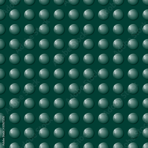 Seamless Green Bubble Background