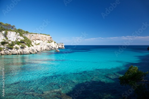 Fototapeta Naklejka Na Ścianę i Meble -  beautiful sea at Menorca