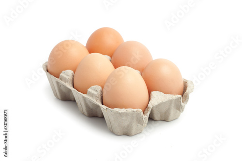 Jajka w pojemniku
