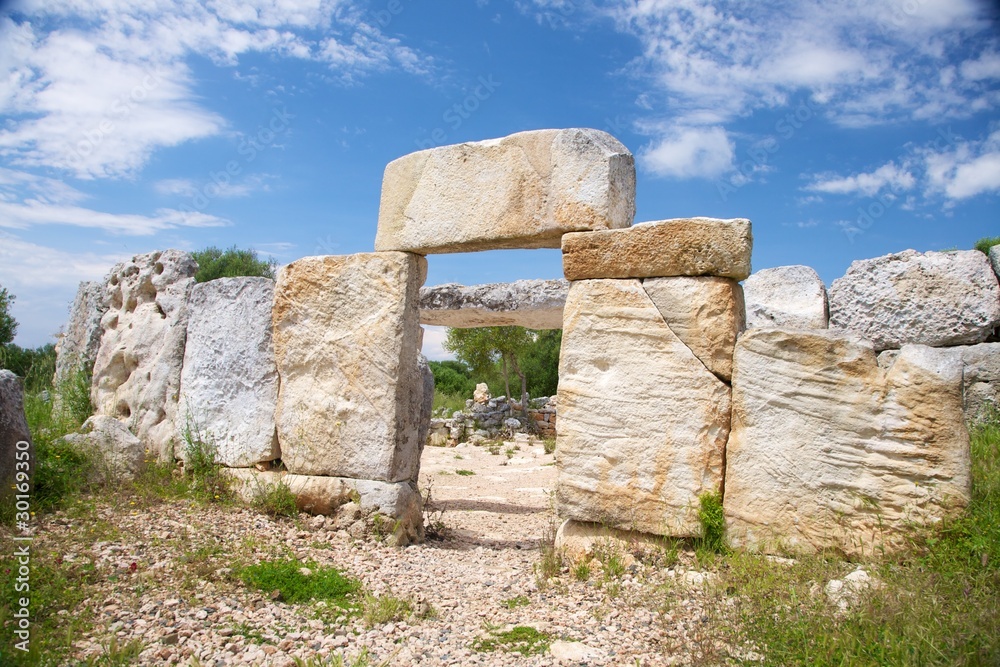 prehistoric entrance