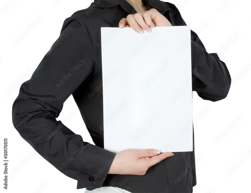 a card blank