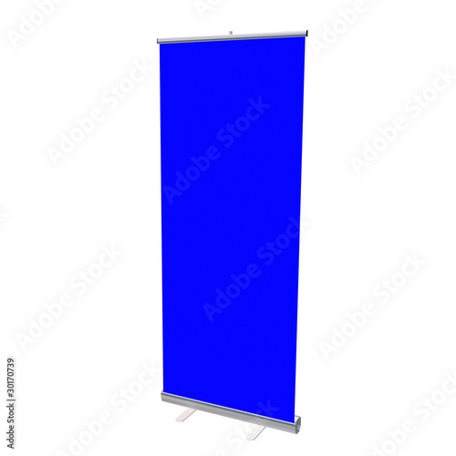Roll-up Bluescreen Perspektive