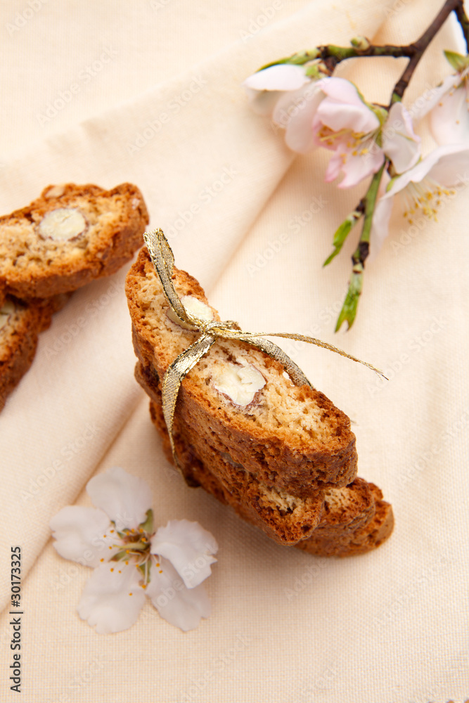 Fototapeta premium Almond biscuits
