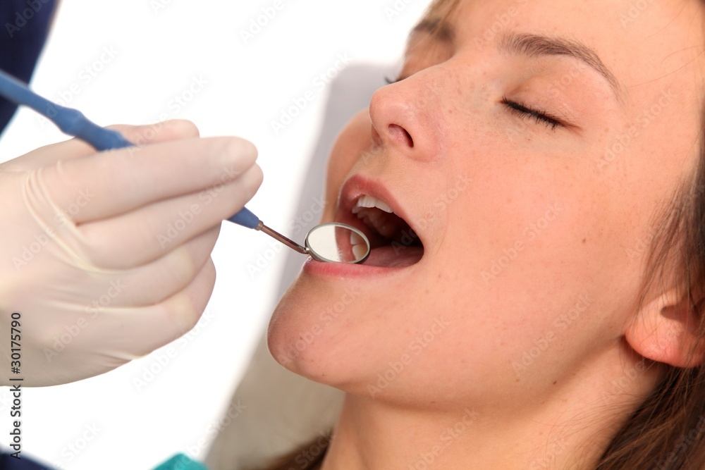 Obraz premium Zahnarztbesuch