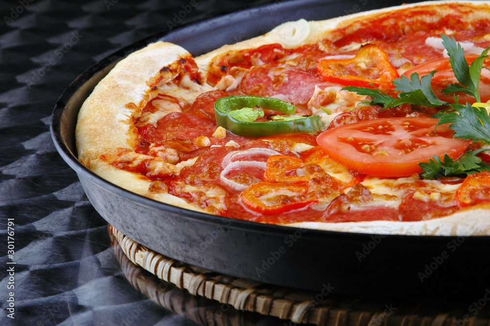 Delicious pizza Delicious pizza