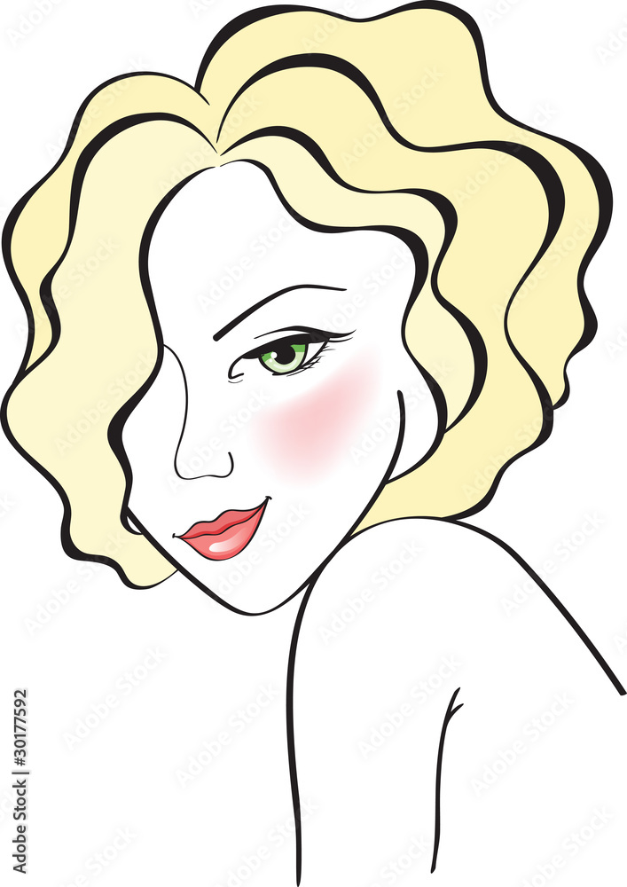 young blond girl young blond girl
