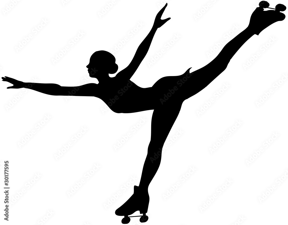 Pattinaggio Artistico Maglietta Pattinaggio A Rotelle - Grafica Divertente Per Ragazze E Donne Maglietta Cotone Stampa