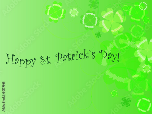 Abstract background to st. patrick s day
